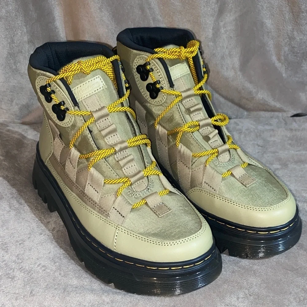 Doc Martens Boury Nylon and leather casual boots 🆕